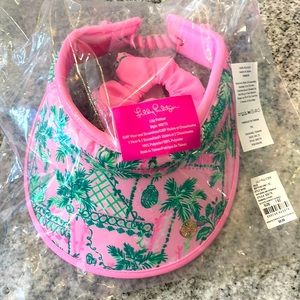 Lilly Pulitzer Visor and Scrunchies GWP